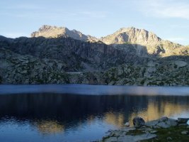 Pic de Peguera eta Tuc de Saburó Colomina aterpetik ikusita