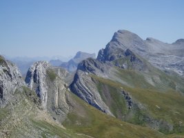 Atxar eta Rincón de Alano arteko gandorra mendebaldetik ikusita