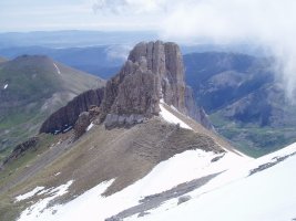 Lecheríneko mailoak ipar-ekialdetik ikusita