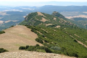 Sanbelles eta Santagata, tontorretik ikusita