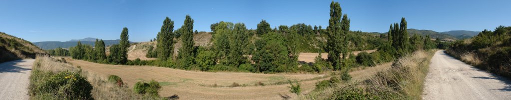 Meoz aldeko bidea, Zarikieta errekaren aldamenetik