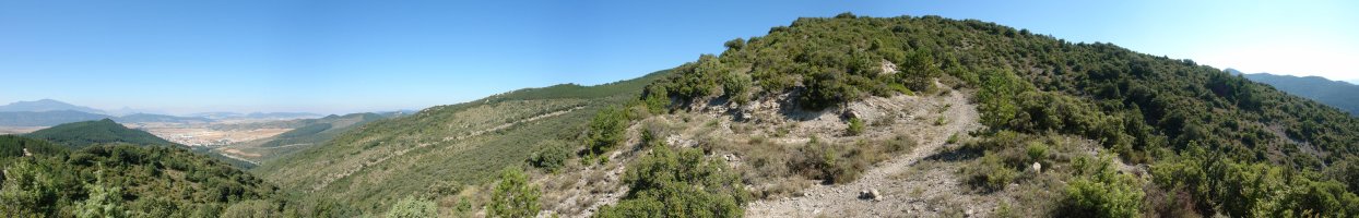 Autzola aldeko bizkarreko bidea