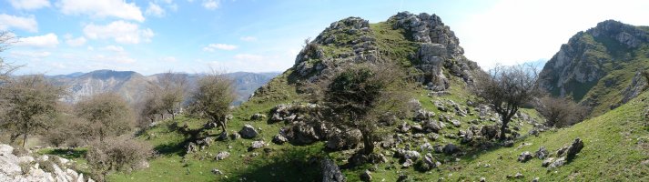 Haitz txikikiaren gaineko ikuspegi bat