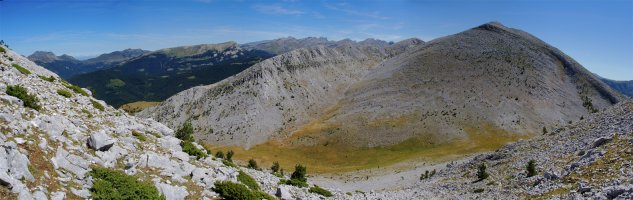 Ezkaurre eta Pirinioak, Bainesen azken aldapetatik