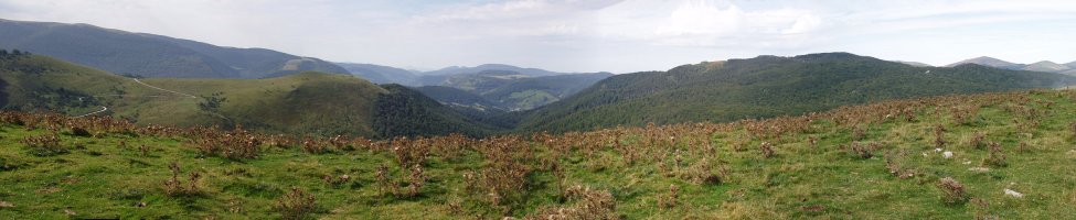 Azalegi eta Mendilatz Ezkandako gailurretik