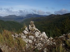 Sierra mendiko gailurra (1145m)