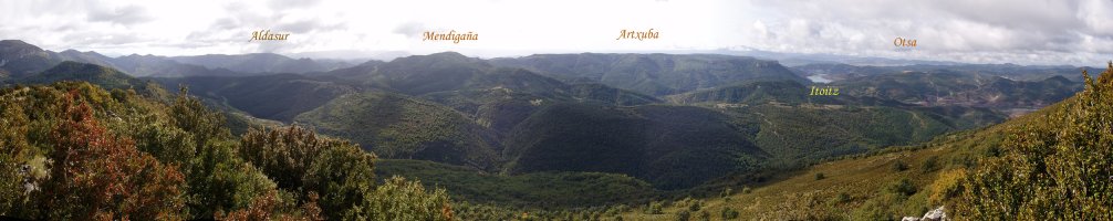 Larekitik hegoalderantz