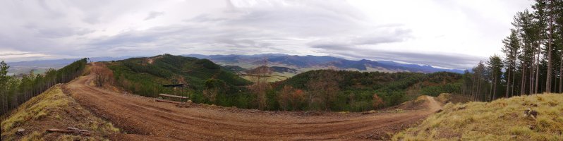 Panorama Aritzkoko gailurretik