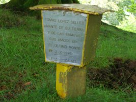 Tomas Lopez Selles-en omenezko txartelontzia