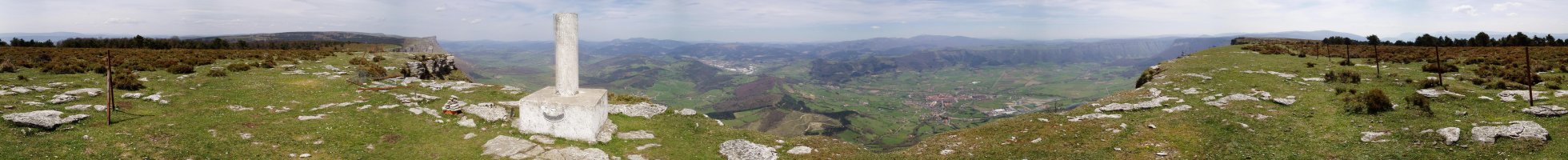 Tontorretik 360ºtako ikuspegia