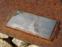 Sartzaletako txartelontziaren txapa