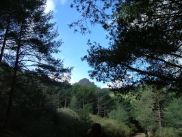 PEÑA DEL HUEVO DESDE LA PISTA