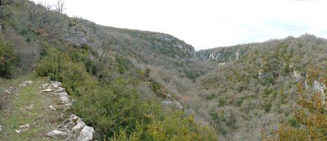 Bidea, Lezaiako arroilean gora