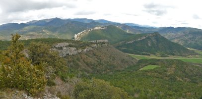 Zaraitzuko paisaia Arazekiko gailurretik