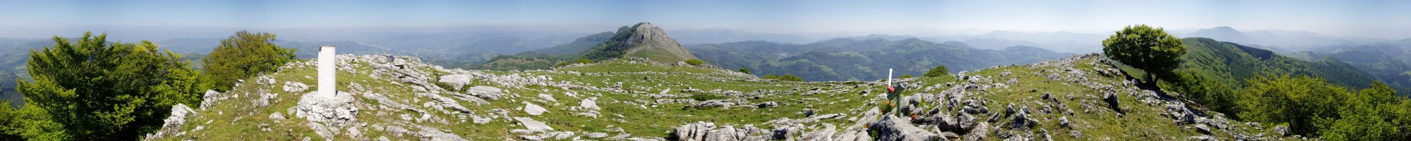 Tontorretik 360ºtako ikuspegia