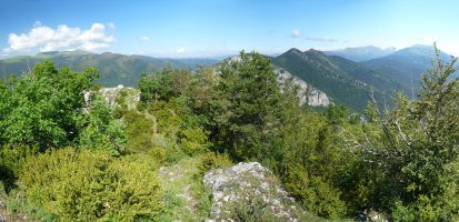 Belabarsaitsako gailurra, azken metroak gandorretik