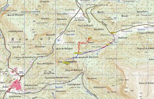 Mapa: Sanzolo eta Belabarsaitsa