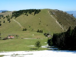 Hegoaldeko isurialdea Elortxiki aldetik