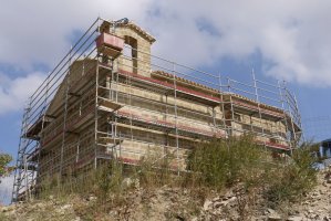 San Martin ermita Alloz aldean