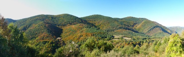 Ixtarri eta Baxako bizkarrak iparraldetik