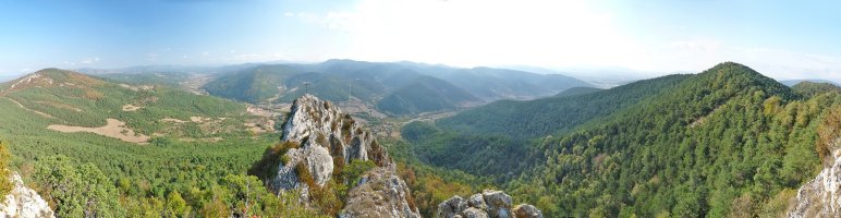 Antxorizko gailurra eta panorama