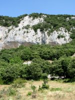 Hegoaldeko hormak Pierola aldean