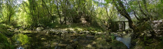 Udarbe erreka, Arteta aldean