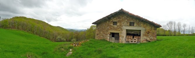 Saizar borda, Iruxabal eta Ezkatimalda artean