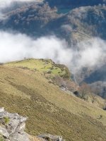 Pilotasoro, Buruzarko gailurretik