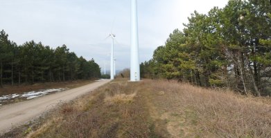 Gasuko gailurra, haizerrotek hartua