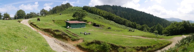 Aritxulegiko aterpea eta inguruak