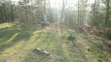 Irutontorreta (623m) tontorreko erpin geodesikoa