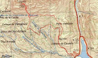 Espigüete, hego aldeko harritzatik