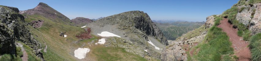 Vertice de Anayet eta Punta de las Negras Anayeten HMko bizkarretik