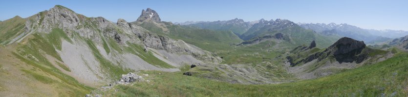 Cuyalaretetik Portalet aldeko panoramika
