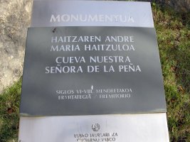 Andre Maria haitzuloa, Faidu-Urizaharra