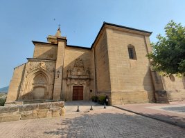 Andra Maria Sortzez Garbiaren Eliza. Navaridas