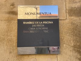 Ramirez de la Piscina Jauregia. Eltziego