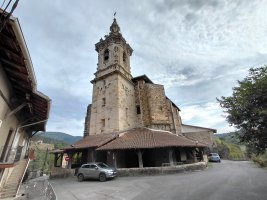 Olabarrietako Santo Tomás Apostoluaren Eliza. Zeberio (Elizondo)