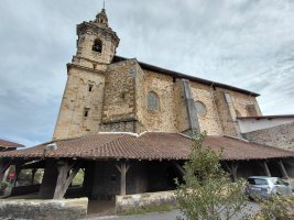 Olabarrietako Santo Tomás Apostoluaren Eliza. Zeberio (Elizondo)