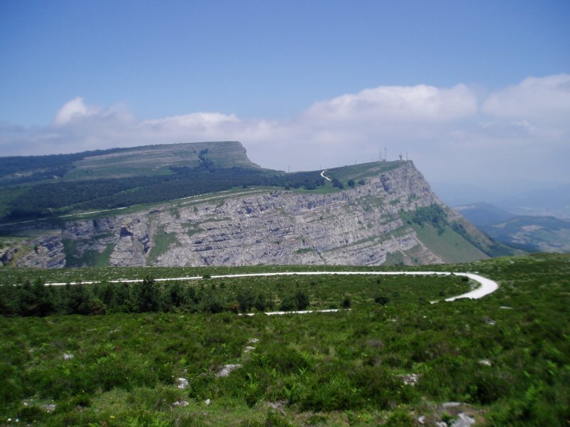 Urduñako mendatetik Txarlazora bidean