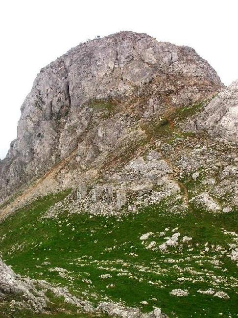Cima de Udalaitx desde el mirador de Arrasate
