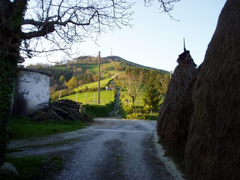 Abarizketa Goikoa baserritik ikusita