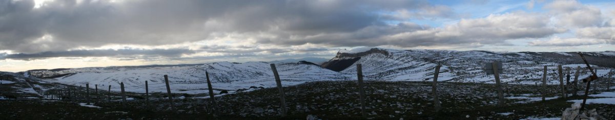 Trekuako gailurreko panoramika