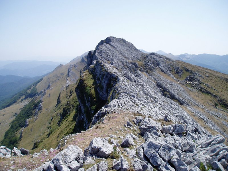Kurtzezarretik ikusita, iparmendebaldetik