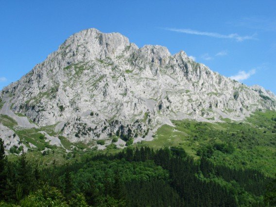 Urkiola aldetik ikusita