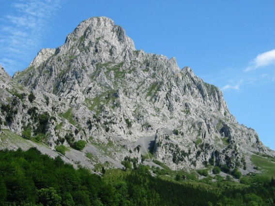 Atxarte aldetik ikusita