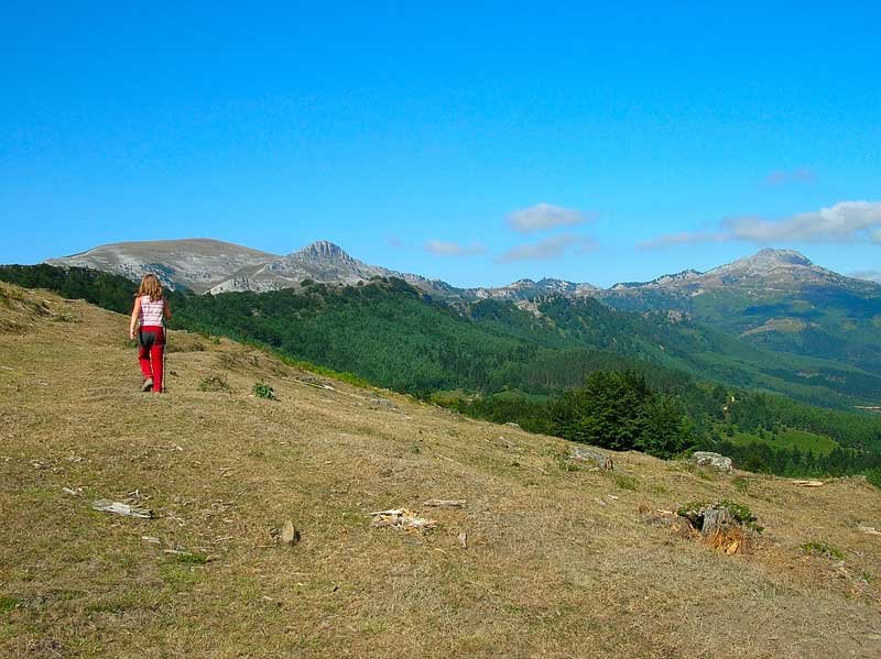 Dejamos atr?s la fatigosa cuesta para hacia la izquierda dirigirnos al Bastelarra.