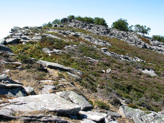 Tontorraren ikuspegia iparraldeko ertzetik