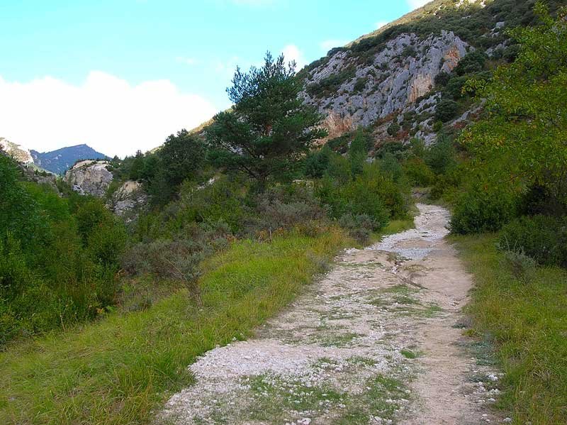 Caminamos paralelos al r?o Pur?n.